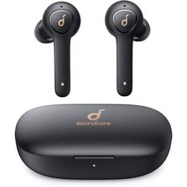 Anker Soundcore Life P2 True 무선 이어폰 4개 마이크 포함 cVc 8.0 노이즈 감소 그래핀 드라이버 클리어 사운드 USB C 40H 재생 시간, Black