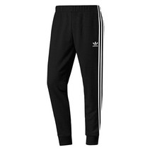 아디다스 오리지널 슈퍼스타 트랙 팬츠 블랙 남자 트레이닝 바지 GF0210
