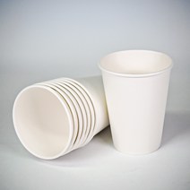 12온스 흰색 무지 커피컵 1박스 1000개입