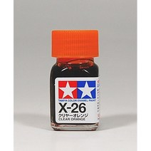 PGM1*^몰(X-26) CLEAR ORANGE 클리어 오렌지 (광택) 건담 유광페인트 도색용 프라모델 용품 보수^*1췤pgm, a^^*옵션없슴