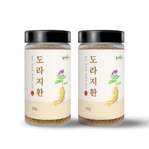 동의한재 3년근 도라지환 200g x 2통 도라지 95% 함유, 단품, 단품