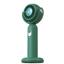 휴대용 미니 핸디 선풍기 팬 소형 저소음 USB 충전식 가정용 사무실, Green