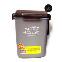 2중구조 락앤락 음식물쓰레기통 3L 음식물수거함 욕실_231083EA, 본상품선택