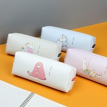 큰 봉제 필통 오늘의 파우치 가로 펜 케이스, 치킨