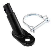 자전거트레일러 리어 랙 커플러 리어 액슬 히치 마운트 어댑터 사이클링 액세서리 버클, 버클이 달린 블랙, 02 Black with buckle