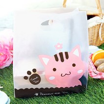 이홈베이킹 애니멀 HD비닐백-33호 고양이 10장