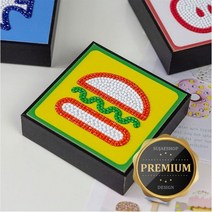 보석십자수 수재샵 [액자포함]컬러초점 시리즈 10x10, 10.붕어