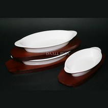배접시 그라탕기 오븐 양식기 파스타 낱개, 나무받침 대