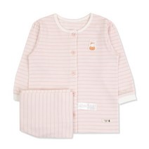 HB 오가닉맘 포근ST긴소내의 MGZP9B12 세련된 스트라이프원단