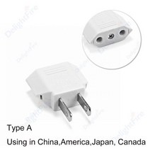 일본 돼지코 여행 220v 어댑터 변환 1/100pcs EU 전기 소켓 CN US-EU 플러그 AC 변환기 미국 CN-EU 전원 유형 C, 미국 플러그 2_100개