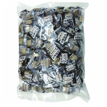 치쿠 토요 제과 숯불 커피 카라멜 큐브 스머프 젤리 결정 츄이 캔디 1kg