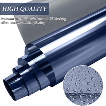 붙이는 거울 알리버트 YaJing 편도 미러 윈도우 필름 열 제어 자외선 차단 유리 자체 접착 개인 정보 보, 파란_CHINA | 60x300cm