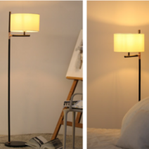 롱스탠드 에시아 침실 무드등 인테리어 명품 거실 장스탠드, LED볼전구숏(주광색)