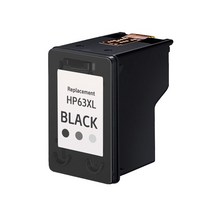 HP 63 XL 호환 대용량 프린터 잉크, 검정 63XL B