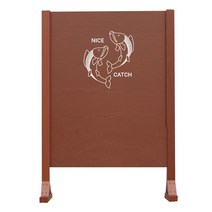 프린팅 파티션 인테리어 이동식 철제 가림막 공간분리 칸막이 카페 식당 주방 세탁실 독서실 원룸 가벽 사무실 스타디 비규격생산 가능, 07. 체리색, A. 900 x 1300