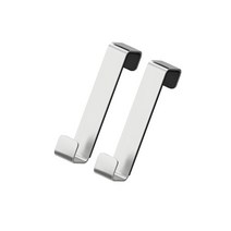 이케아 생활 가정 잡화 LILLANGEN릴롱엔 문걸이행거 스테인리스 2개입