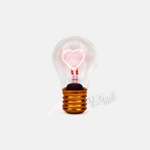 모마 충전식 하트 전구 MOMA HEART RECHARGEABLE BULB LIGHT