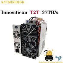 이더리움 채굴기 비트코인 채굴장 가정용 채굴부품 사용 된 Asic Bitcoin 광부 Innosilicon T2T 37T sha256, 한개옵션1, 한개옵션0