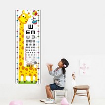 키커 어린이 성장체크 키재기 기린 키재기자 H03, 단품