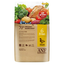 ANF 유기농 6Free 오리 전연령 애견사료, 6kg