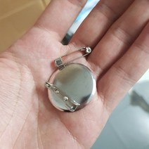 플라이쿱 83종 캐릭터 패치 자수 와펜모음 빈티지 미니, 추가상품 : 옷핀 원형 30mm