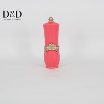침통 유럽식 휴대용 침꽂이 수작업 봉제 자수침 조형관침꽂이 한 벌에 열 개, 분홍색 립스틱 바늘
