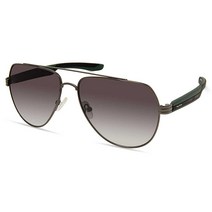 Harley-Davidson 남성용 에비에이터 파일럿 선글라스 실버, Gray