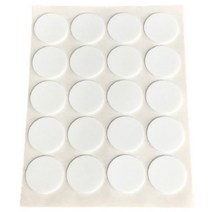 서후네 [2장(40P)+2장(40P)] DIY 양초 캔들 심지탭 고정 스티커, 4장(80P)