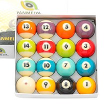 당구공 포켓볼 세트 16구 정식규격 큐볼 무늬 당구, 3. 직경 5.25cm