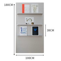 매거진랙 스테인리스 철제 잡지꽂이 잡지 진열대, 상세 페이지 참고, 블랙 페인트 모델 90x160cm