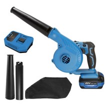 송풍기 부로아 핸드 대포 제설 미니 무선 경량 키트 리튬 배터리 고속 충전기 가변 속도 먼지 부는 데 사용, US Plug