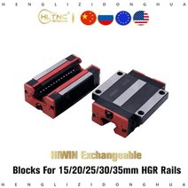 전기자재상 HGH15CA HGW15CC HGH20CA HGW20CC HGH25CA HGW25 HGH30 HGW30 슬라이더 블록 매치 선형 레일 CNC diy 부품에 HGR 가이드, HGH25CA carriage