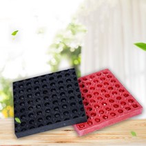 방진고무패드 고무발 스프링 진동 방지 120X120X20mm 무거운 기계 진동 방지 매트 멀티 고무 미끄럼 패드