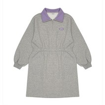 에꼴리에 에꼴리에 NC10 포인트카라 반집업기모원피스 20D1853 (6363298)