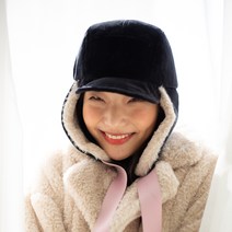 [루므] 에코퍼 트래퍼햇 블랙