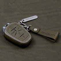 이지스오토랩 리츠S 2020 G4렉스턴 올뉴렉스턴 스마트 키케이스 키홀더, 리츠S SS-03 5버튼 (올리브)