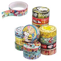 피너츠 스누피 마스킹테이프 16종, 옵션14, 1개