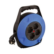 전기릴선 미니 캠핑릴선 리드선 4구코드 10M