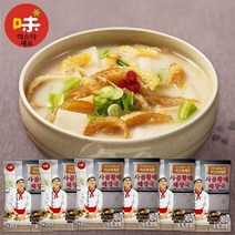 [미스타셰프] 사골황태해장국 600g x 6팩, 없음