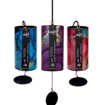 자피어차임 수피 간절기 윈드모빌 창문 장식 인테리어모빌 산사 풍경 감성, 바이올렛 레드