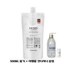 M3D 슈퍼 트리트먼트 샴푸 두피와 극손상모발 2중케어 약산성 실리콘 계면활성제 프리 저자극샴푸
