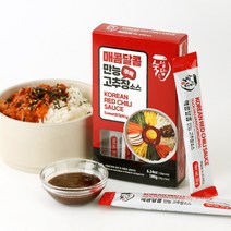 숙성담 매콤달콤 만능 고추장 소스 180g 260g 닭꼬치소스 떡볶이소스 닭강정소스, 1개