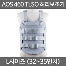 아오스 의료용 TLSO 허리보조기 AOS460 고급형 SIZE L, 남성용_460_M사이즈(28-31인치)