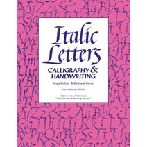 Italic Letters: Calligraphy & Handwriting Paperback, Handwriting Success, LLC