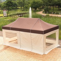프리폼 프리미엄천막3x4.5 방수 대형 함마톤 알루미늄 접이식 캐노피천막, 1개, P투명풀 3x4.5 블루