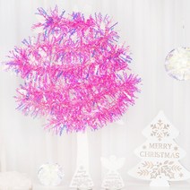 크리스마스 모루 2m [홀로그램 푸치샤], 단품