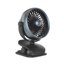 달리 저소음360도 각도조절 4단계 아로마오일 유모차 다용도 선풍기, 1개