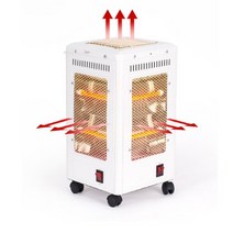 오방 다방향 안전망 난방 5방향 히터 난로, 오방난로