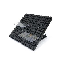 [위드정우] 경사보드 경사 진열대 투명 디바이더 (2가지 사이즈) 100개, 285x180mm 100개1박스(1개 2500원)