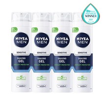 니베아 맨 센서티브 쉐이빙 젤 200ml X 4